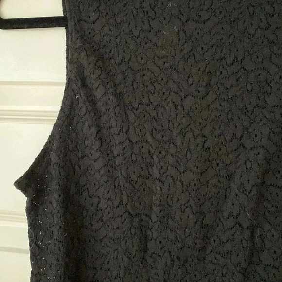Free People Lou Lace Bodysuit BLACK - Picture 6 of 8